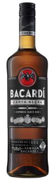 Bacardi Black Ron Carta Negra 37,5 % vol. Literflasche